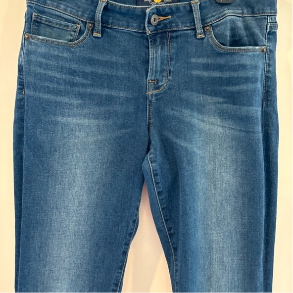 Lucky Brand Lolita boot cut Sz 8 blue jean Cotton Spandex blend Great Condition - Picture 11 of 16